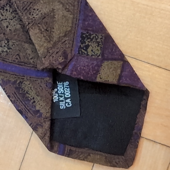 YSL Yves Saint Laurent vintage silk tie - Picture 5 of 5